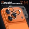 Osłona Aparatu Szkło do iPhone 17 Pro Max Tech-Protect CamFull Fit+ Matte Clear